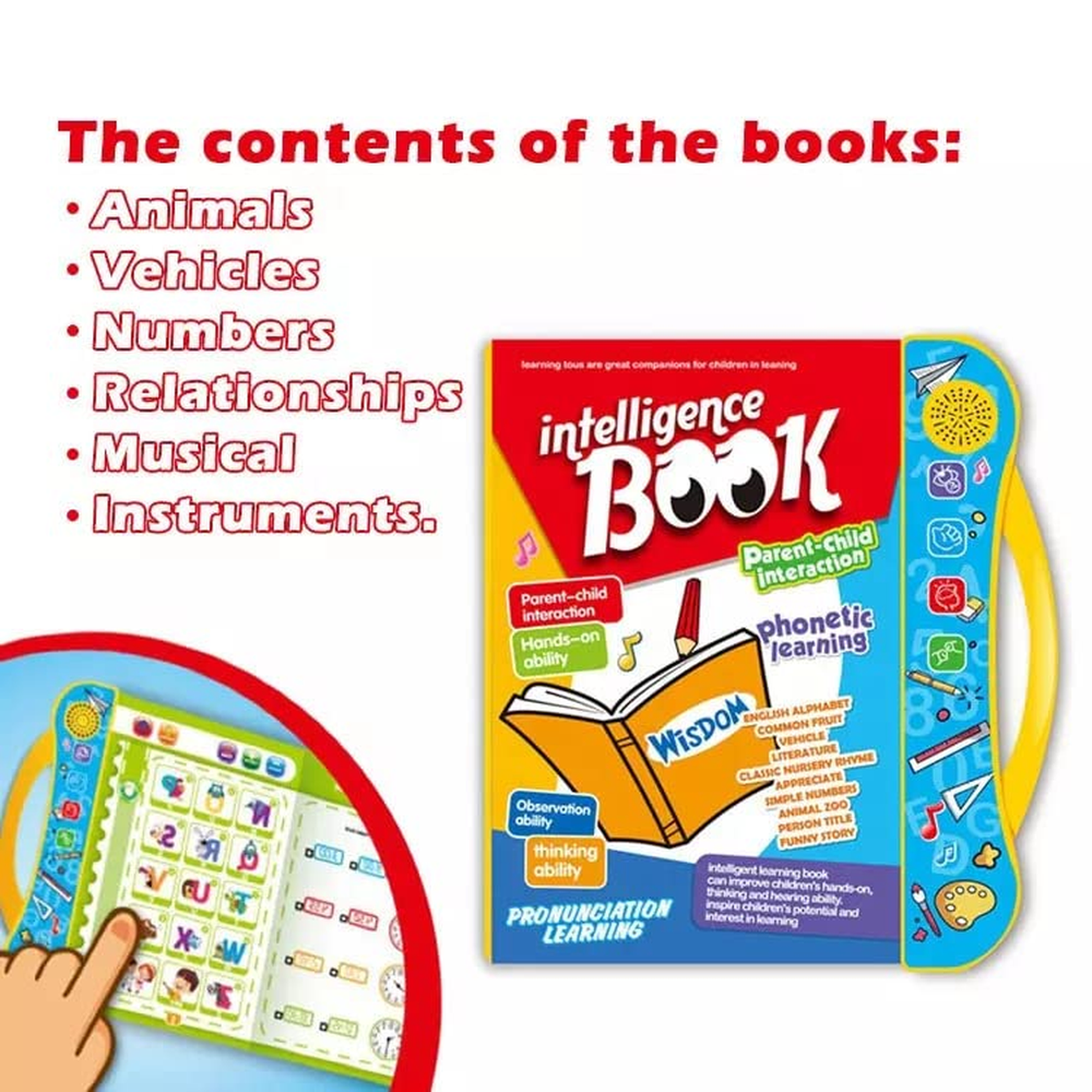 Intelligent Book For Kids With Audio