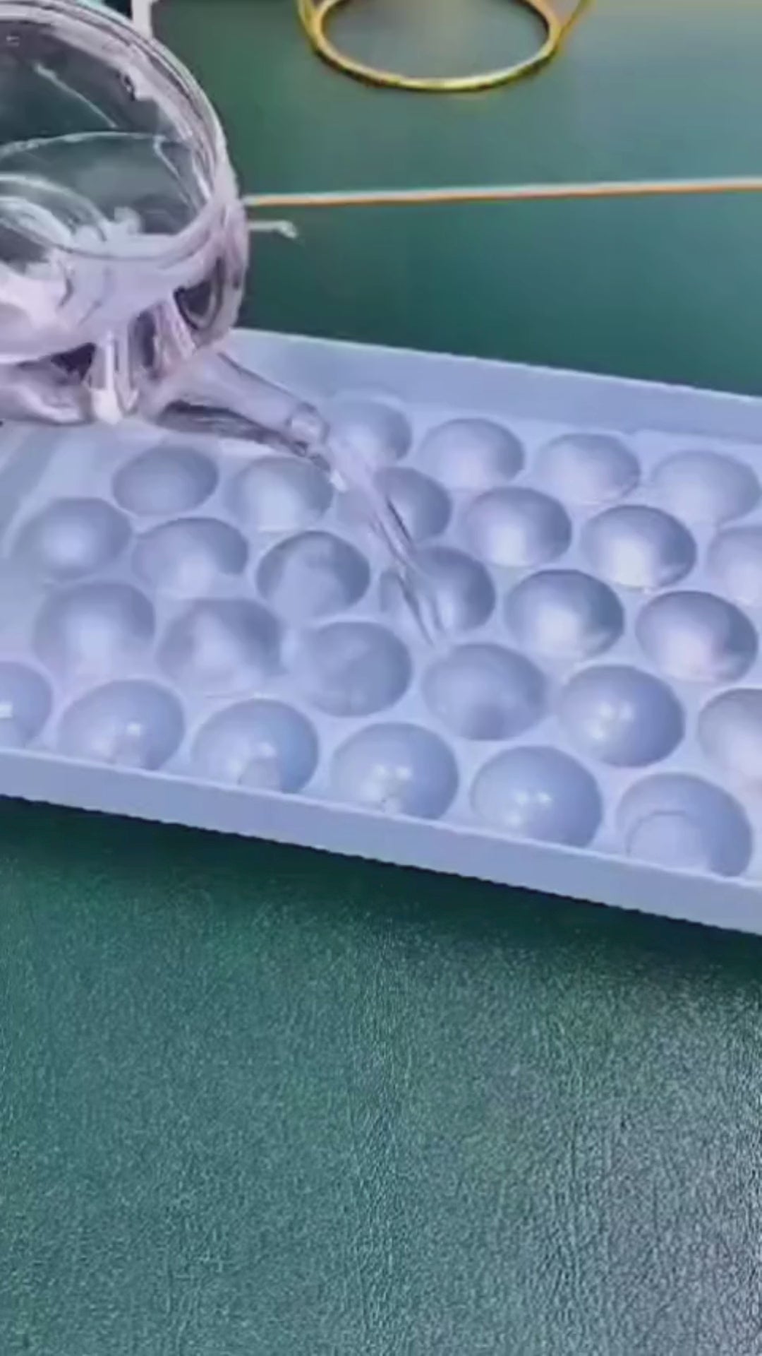 Round Ball Ice Cube Tray Pack Of 2 For Create Perfectly Round Ice Balls