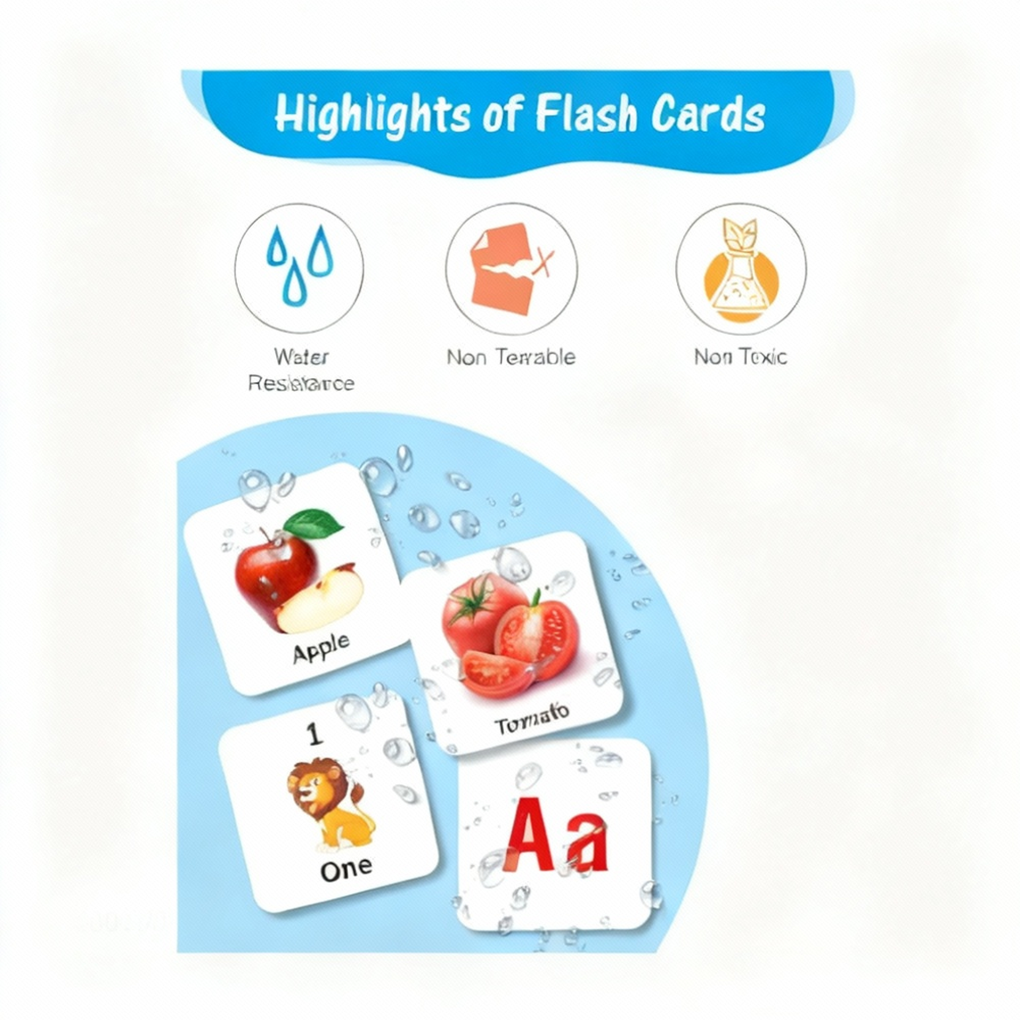 Learning And Talking Flash Card for Kids – Interactive Learning Toy